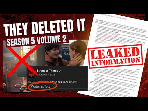 Stranger Things 5 Was CENSORED | Leaked Proof