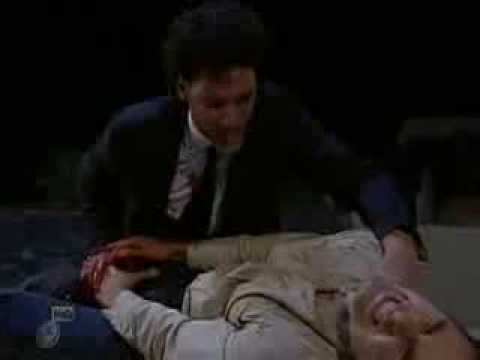 Telenovela "Tormenta en el Paraiso" La muerte de Leonardo