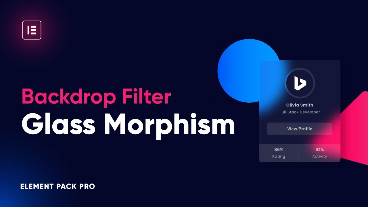 Backdrop Filter Video Thumbnail