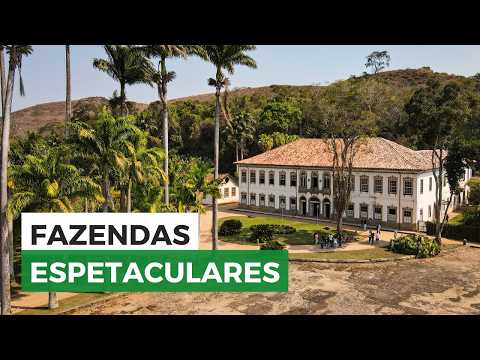 Fazendas HISTÓRICAS e impressionantes, no Rio de Janeiro!