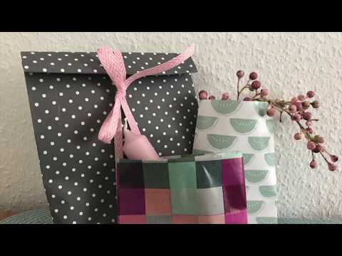 DIY Papier Geschenk Tüten