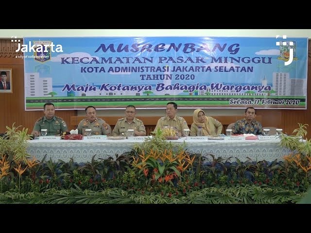 Sebanyak 606 Usulan dibahas dalam Musrenbang Kecamatan Pasar Minggu