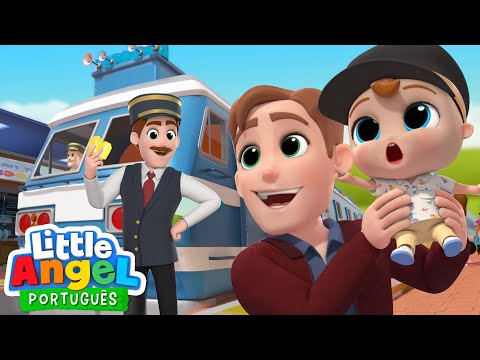 Capa de Little Angel - Piuí! Piuí!  Lá vem o trem, Joãozinho!