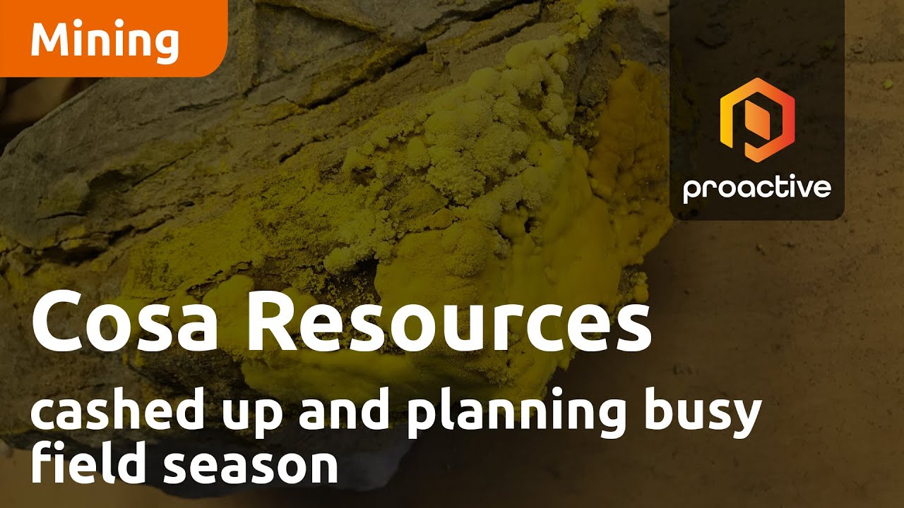 Cosa Resources is cashed up and planning a very busy field season at Ursa Project