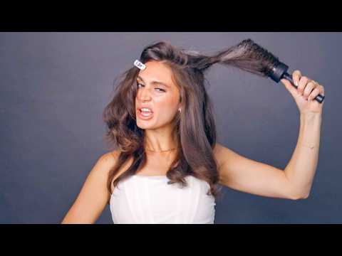 How To Use A Round Brush Correctly - Add Movement & Body