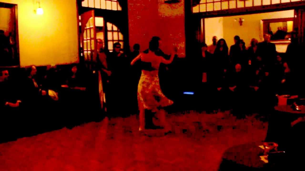 Alexandra Baldaque e Fernando Jorge, na Milonga do Clube Amarantino