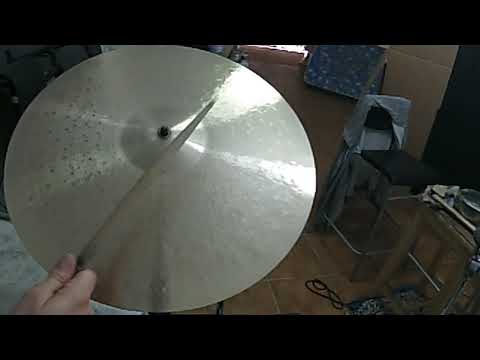20" 1835g thin jazz ride cymbal - MATTIA BOURGIS HANDMADE CYMBALS