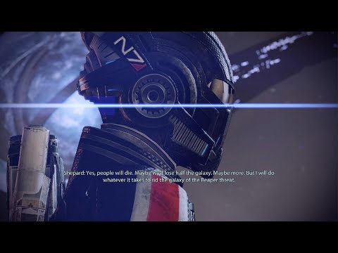 Mass Effect 2 Legendary Edition Conversation With the Harbinger (Renegade)