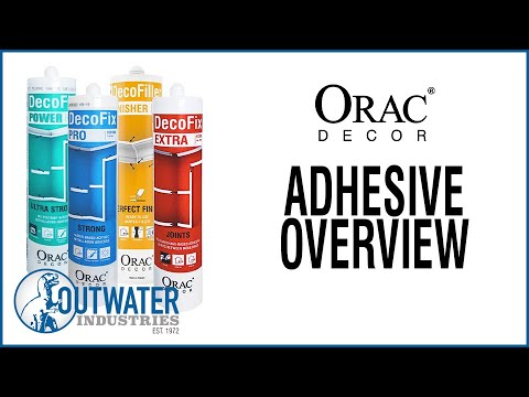 Orac Decor | Decofix Extra Adhesive | 10-1/2 oz (310 ml) Cartridge