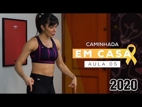 Projeto #caminhadaemcasa - EXERCÍCIO PARA INICIANTES - Aula 05 - Carol Borba