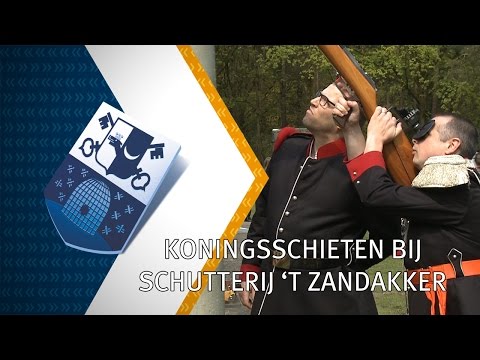 Koningsschieten schutterij 't Zandakker Gilde Sint Jan - 3 mei 2016 - Peel en Maas TV Venray