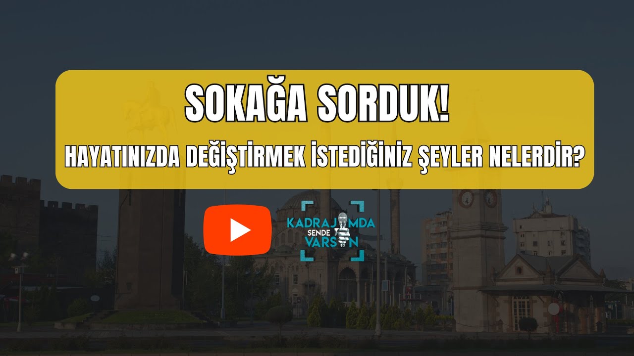 HAYATINIZDA DEĞİŞMESİNİ İSTEDİĞİNİZ ŞEYLER NELERDİR.