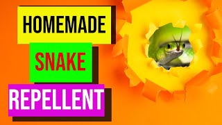 Homemade Snake Repellent
