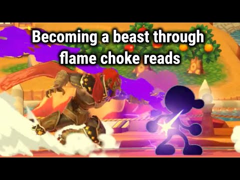 Becoming a beast through flame choke reads