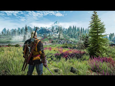 WITCHER 3 NEXT-GEN Free Roam Gameplay (8K 60FPS)