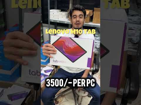 Lenovo M10 HD Tabs in just 3500/- Per Pc Book Your Orders Now! 📦🍀 #mobitrade #lenovo