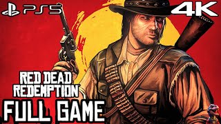 Red Dead Redemption PS5 | Full Game Playthrough Gameplay | 4K 60FPS | No Commentary