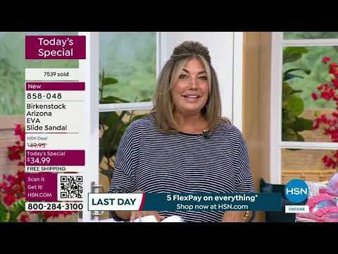 HSN | Birkenstock Footwear Celebration - All On Free Shipping 07.07.2024 - 02 AM