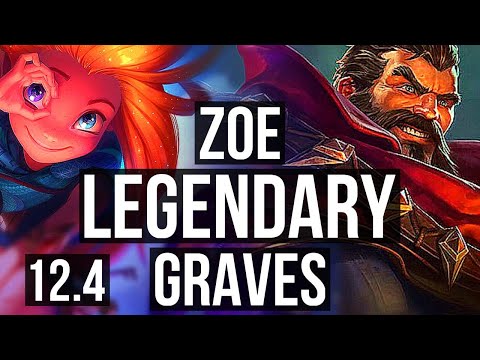 ZOE vs GRAVES (MID) | 10/1/14, 1.1M mastery, Legendary, 300+ games | KR Grandmaster | 12.4