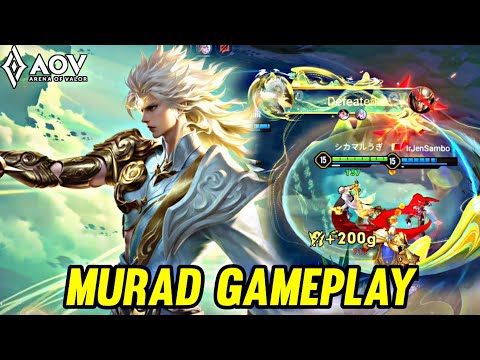 AOV : MURAD GAMEPLAY | IN JUNGLE - ARENA OF VALOR LIÊNQUÂNMOBILE ROV