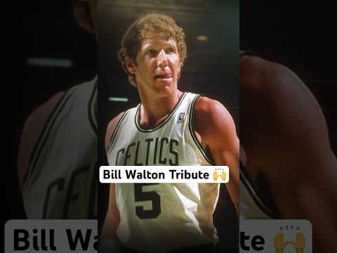 The Pacers hold a moment of silence for 2x NBA champion & NBA legend-Bill Walton. #Shorts