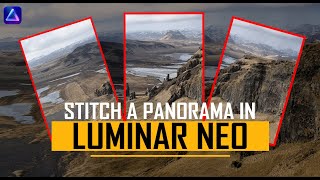 Panorama Stiching in Luminar Neo