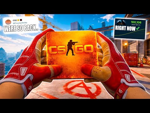 CS:GO is “Officially BACK”.. (NEW UPDATE)