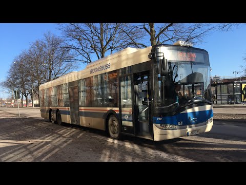 Bus ride line 21 from Billsta to Skultuna.