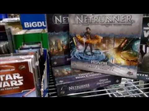 how to start playing Netrunner for new beginners and magic players Seedy Location guide