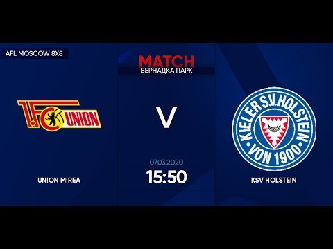 AFL20. Germany. Bundesliga. Day 2.  Union MIREA - KSV Holstein.