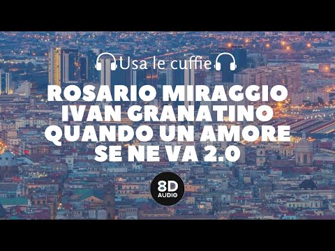 Rosario Miraggio ft Ivan Granatino - Quando un amore se ne va 2.0 (8D Audio)