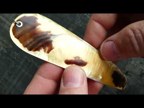 Gold Lip Perlmutt Tropfen / Art.Nr.PTM9