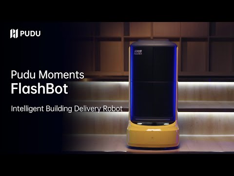 ROBOT DE LIVRAISON DE BÂTIMENT FLASHBOT PUDU ROBOTICS_3