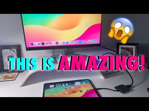 How To Connect iPad to External Display (Monitor) IN 15 SECONDS!