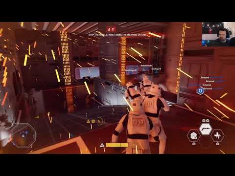 Star Wars Battlefront II MP Madness Dec. 16 pt12 - Death Star Defense