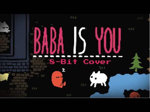 Baba is you - Fruit on Grass - 8-Bit Cover