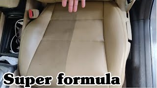 super formula clean car interior at home | how to clean car interior