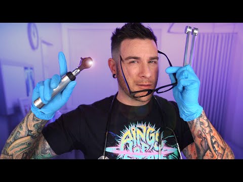 ASMR | Ear Exam and Treatment at Music Concert Medical Tent