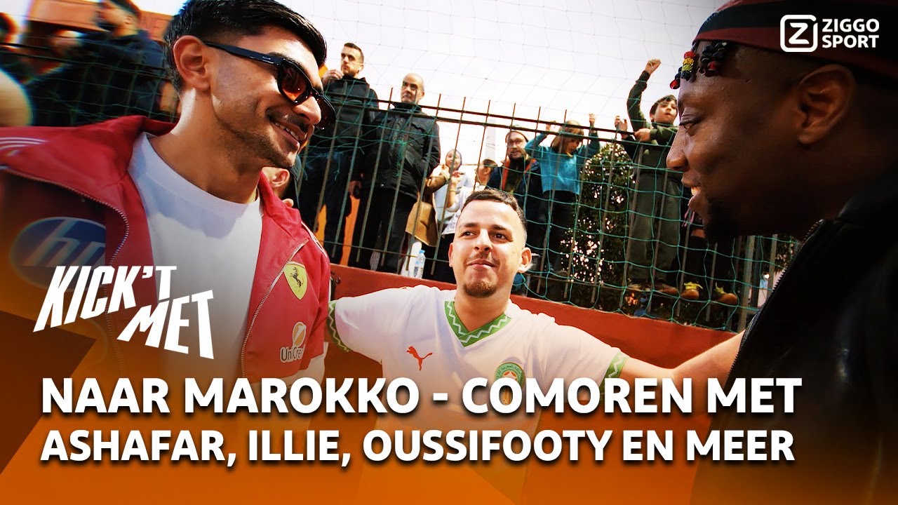 AFCON 2025-special - in Marokko met Ashafar, Illie, OussiFooty en meer | Kick 't Met On Tour