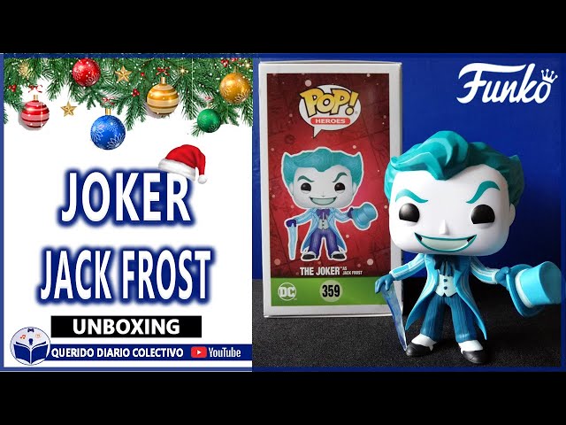 Vídeo relacionado con Funko Pop DC Super Heroes 359 The Joker as Jack Frost Special Edition