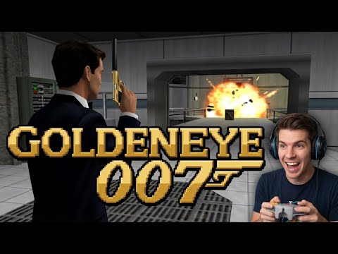 GoldenEye 007 N64 Full Game - From Dam to Cradle 4K