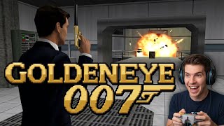 GoldenEye 007 N64 Full Game - From Dam to Cradle 4K
