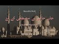 Jan Hazir Hai Mustafa Ke Liye Slowed Reverb Latest Naat 2025