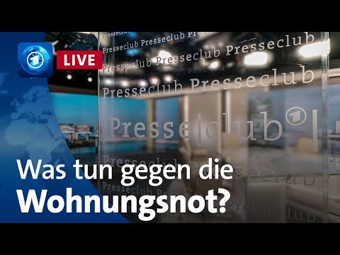 ARD-Presseclub: Was tun gegen die Wohnungsnot?