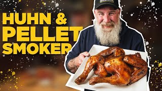 Mein erstes Mal - BBQ Hähnchen vom Pellet Smoker