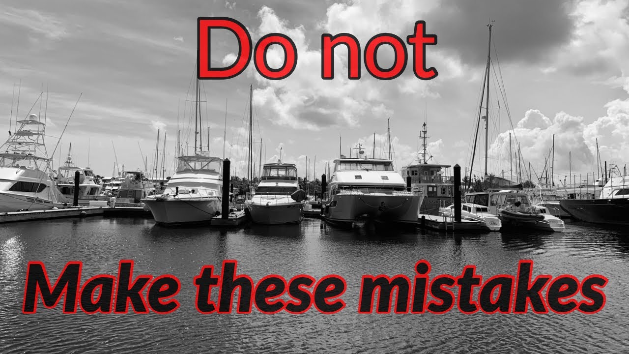 Our MAJOR Boat Insurance Mistakes & How To Avoid Them