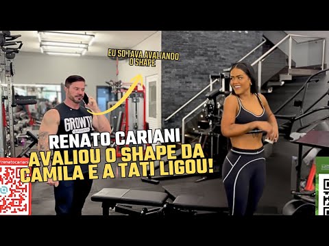RENATO CARIANI EVALUATED CAMILA LOURES' SHAPE! TATI CALLED HIM! LIVE PIX AND LOTS OF REVIEWS