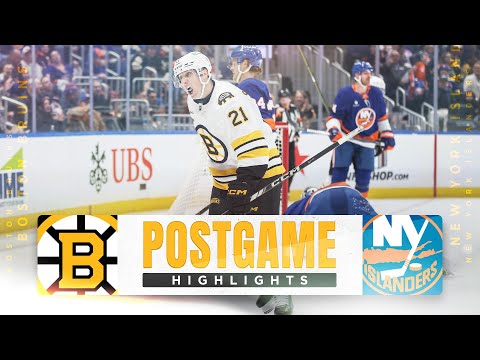 CONDENSED GAME: Boston Bruins vs. New York Islanders - 11/26/2025