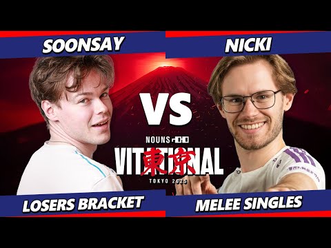 Nounsvitational 2025 - Soonsay (Fox) Vs. Nicki (Ice Climbers) Smash Melee - SSBM
