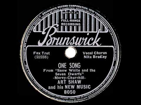 1937 Artie Shaw - One Song (Nita Bradley, vocal)